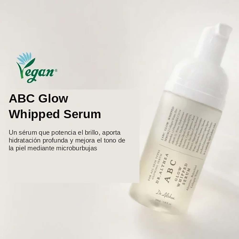 ABC GLOW WHIPPED SERUM DE DR. ALTHEA (SUERO PARA HIDRATACI&Oacute;N Y LUMINOSIDAD)